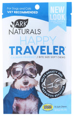 ARK NATURALS Happy Traveler packaging showcases the calming supplement
