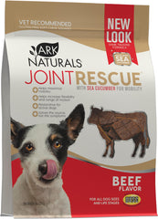 ARK NATURALS Joint Rescue beef chews in packaging ideal for daily joint support.