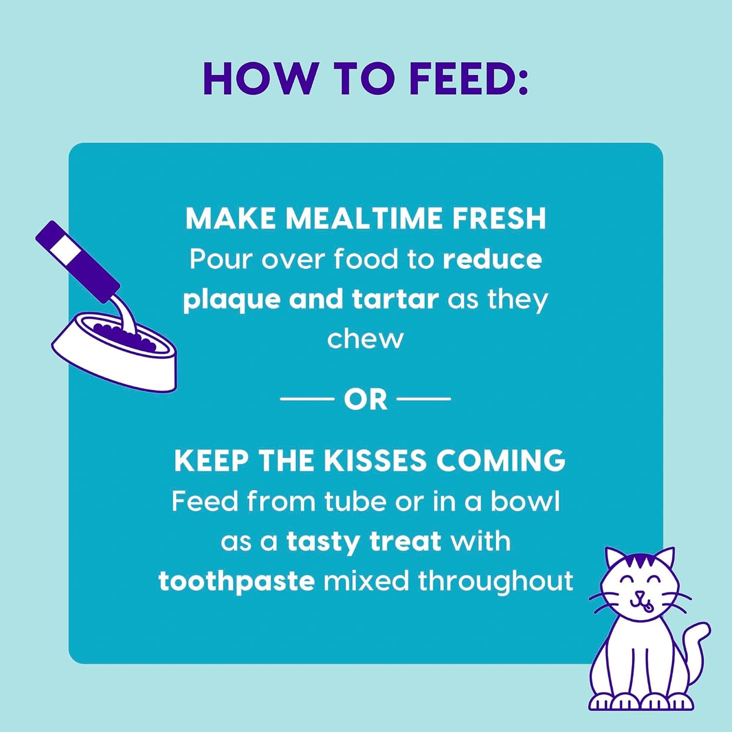 ARK NATURALS Kiss Me-Ow chicken flavor for palatable dental support