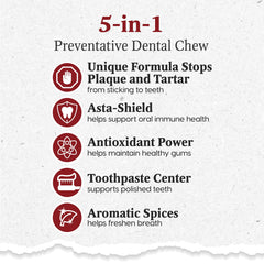 ARK Naturals Protection+ natural breath ingredients help freshen your dog's breath