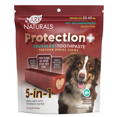 ARK Naturals Protection+ toothpaste center chews refresh canine breath and support dental care