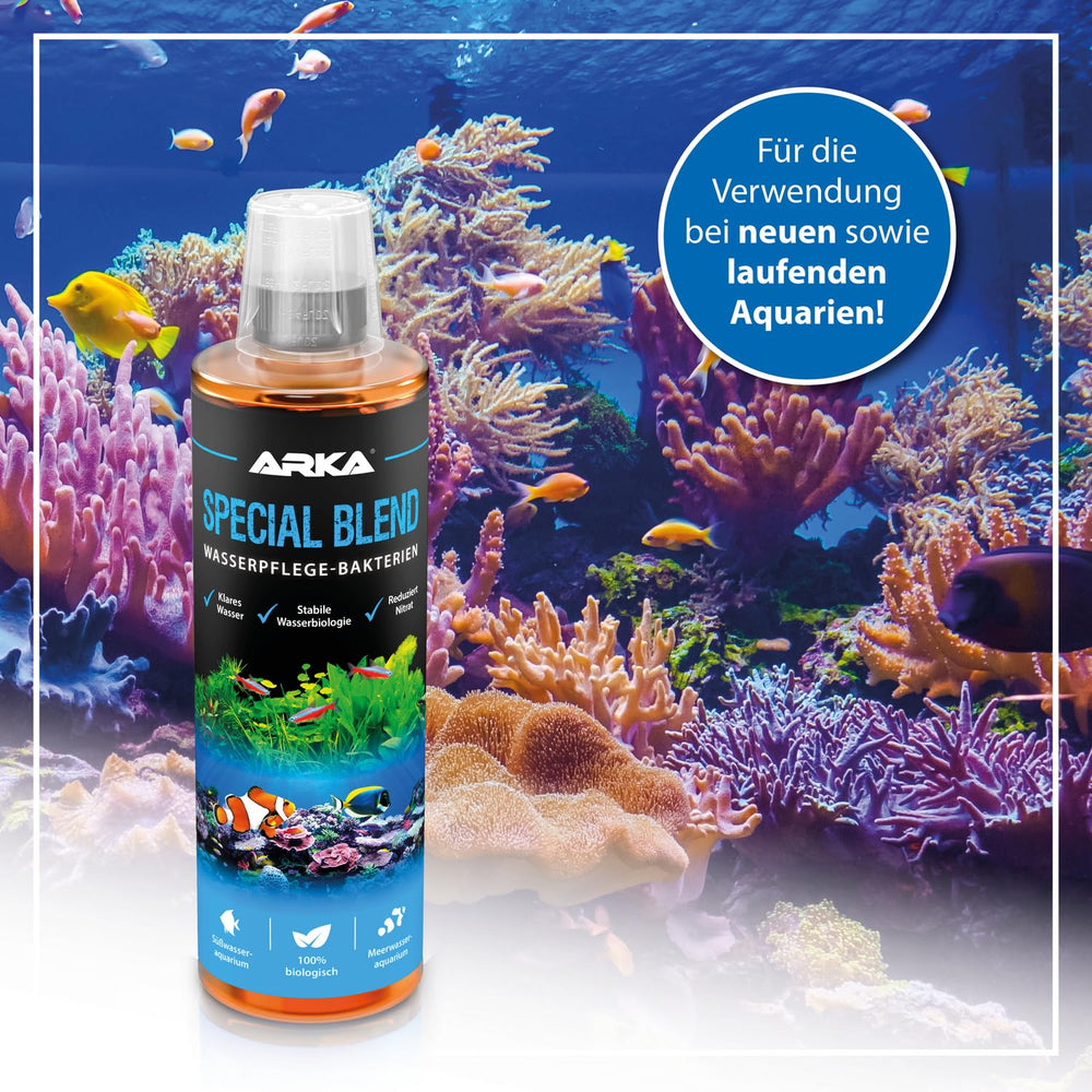Biofiltration boost in a tank aided by ARKA Special Blend