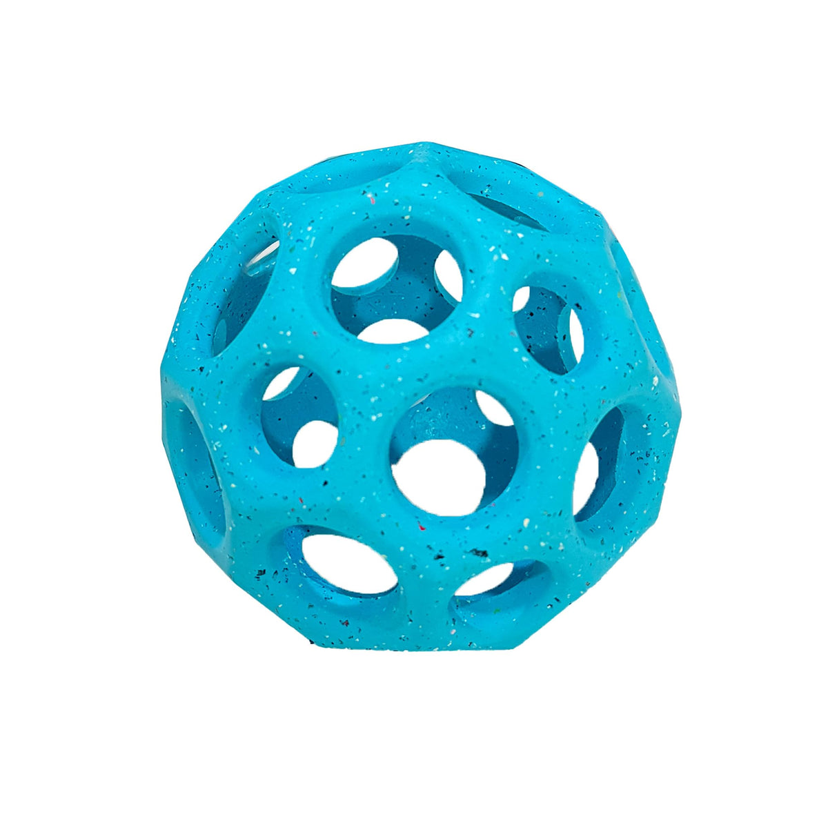 Arlee Helix dog toy ball with Nike Grind rubber in blue for durable fetch.