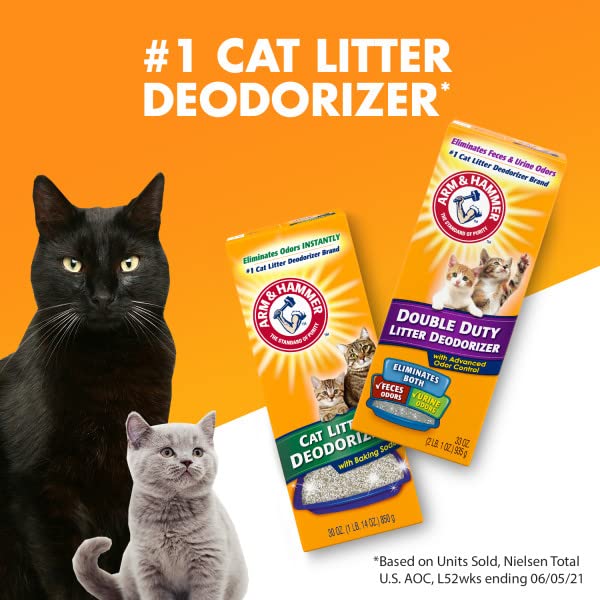 Litter box scene with deodorizer applied for a fresh scent