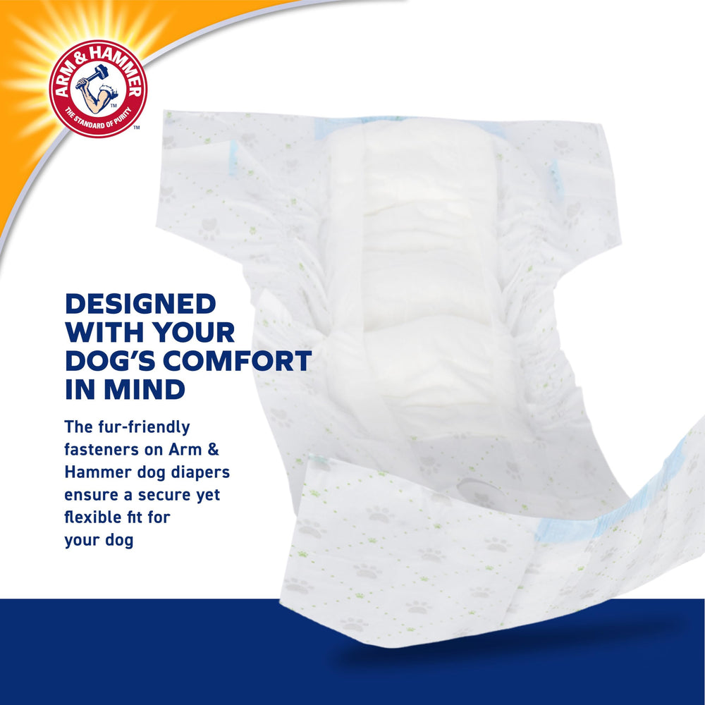 Arm & Hammer for Pets medium-size diaper fits 16.5–21 inch waists