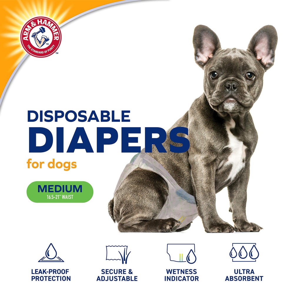 Arm & Hammer for Pets diaper wetness indicator close-up