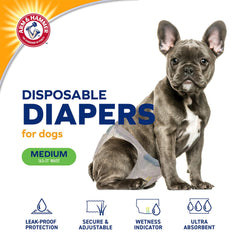 Arm & Hammer for Pets diaper wetness indicator close-up