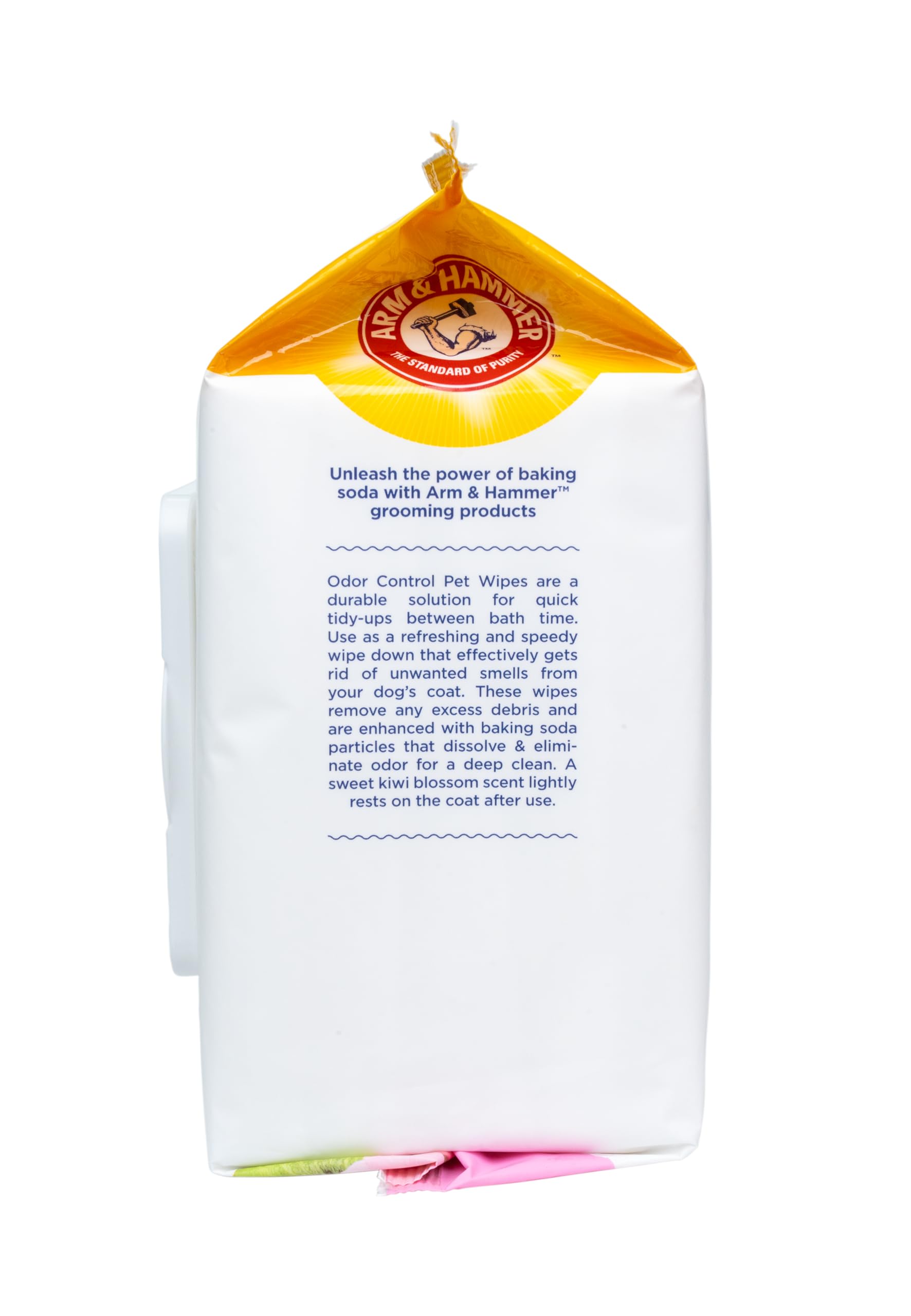 Arm & Hammer for Pets wipes paw cleaning close-up view
