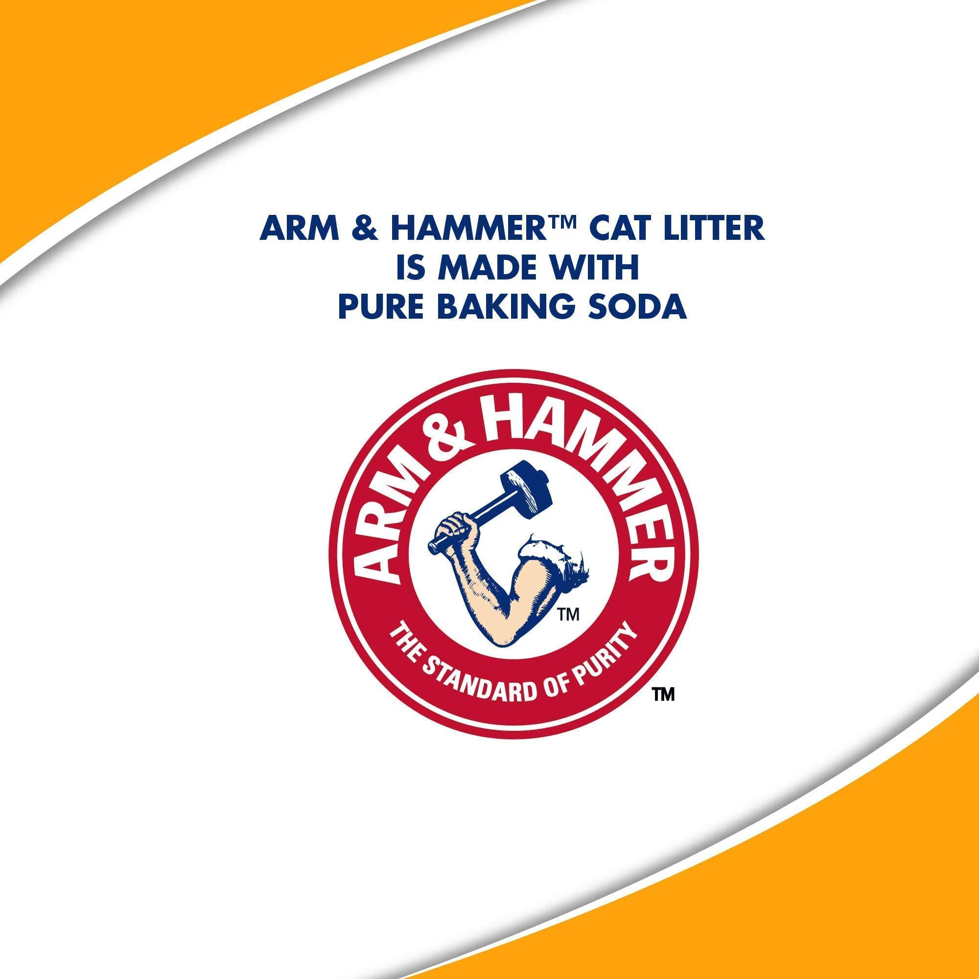 Multi-cat use scenario with Arm & Hammer Super Scoop litter