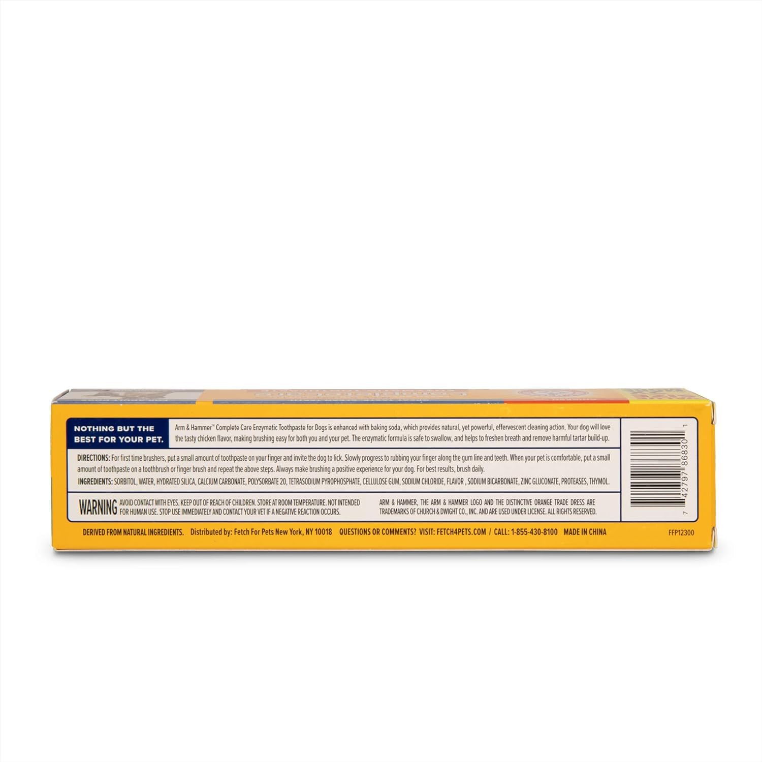 Arm & Hammer value-size packaging image ideal for households with multiple dogs.