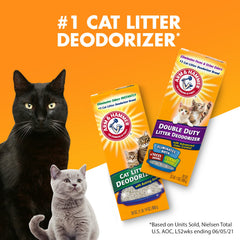 ARM & HAMMER Double Duty pack enables easy daily deodorizing.