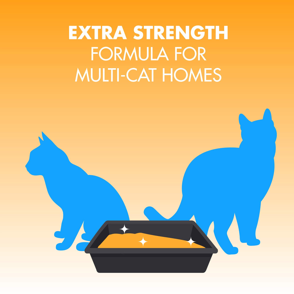 Dust-free pouring demonstrated by ARM & HAMMER Clump & Seal