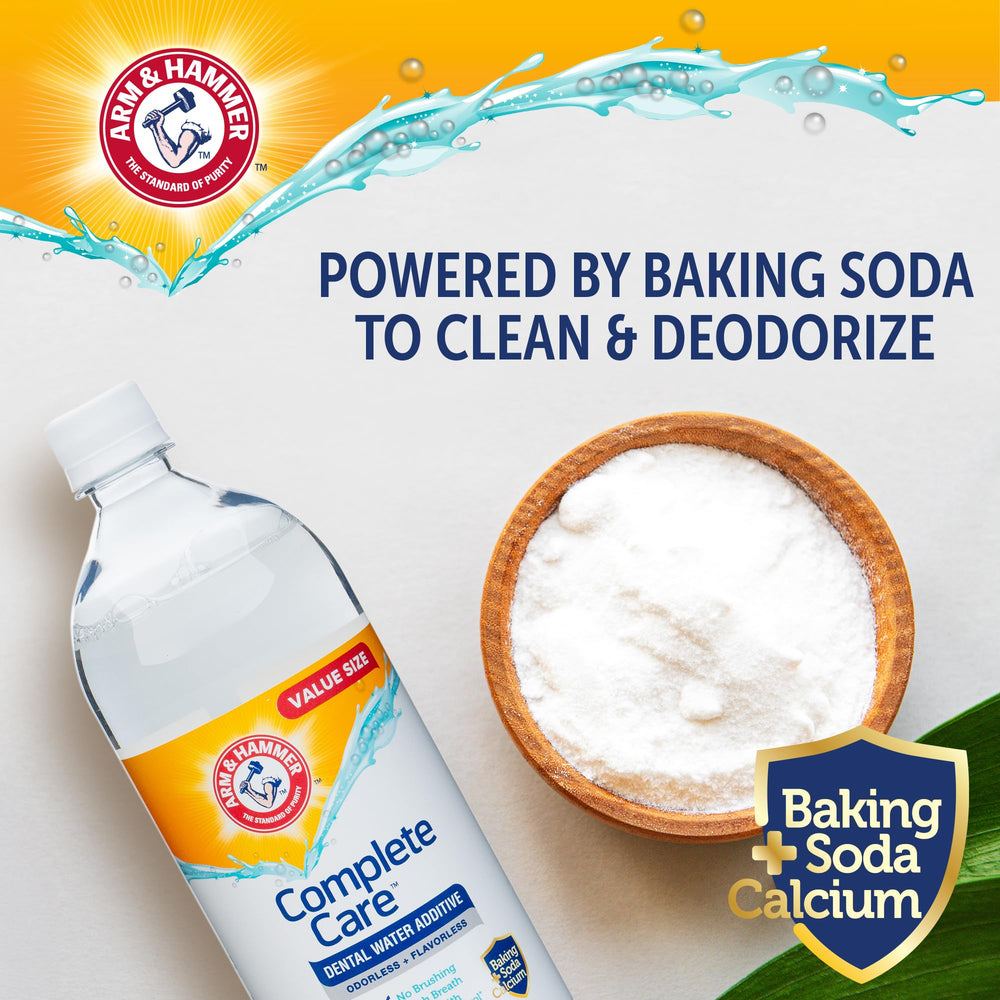 Arm & Hammer Complete Care helps reduce plaque and tartar with daily use.