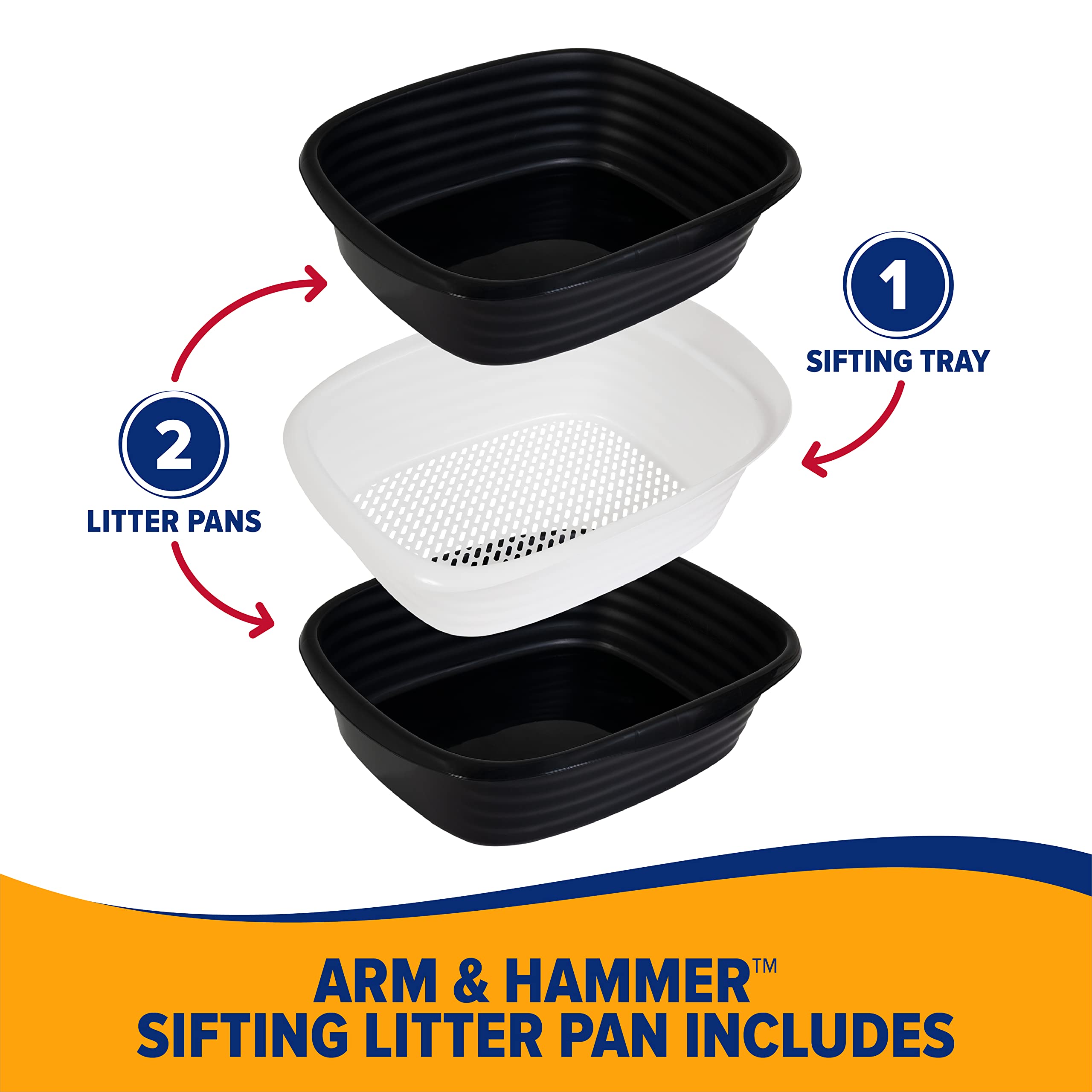 Arm & Hammer microban-odor-control keeps the litter area fresher between cleanings.