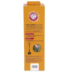 Dog waste cleanup on a walk with Pantry Pack bags.