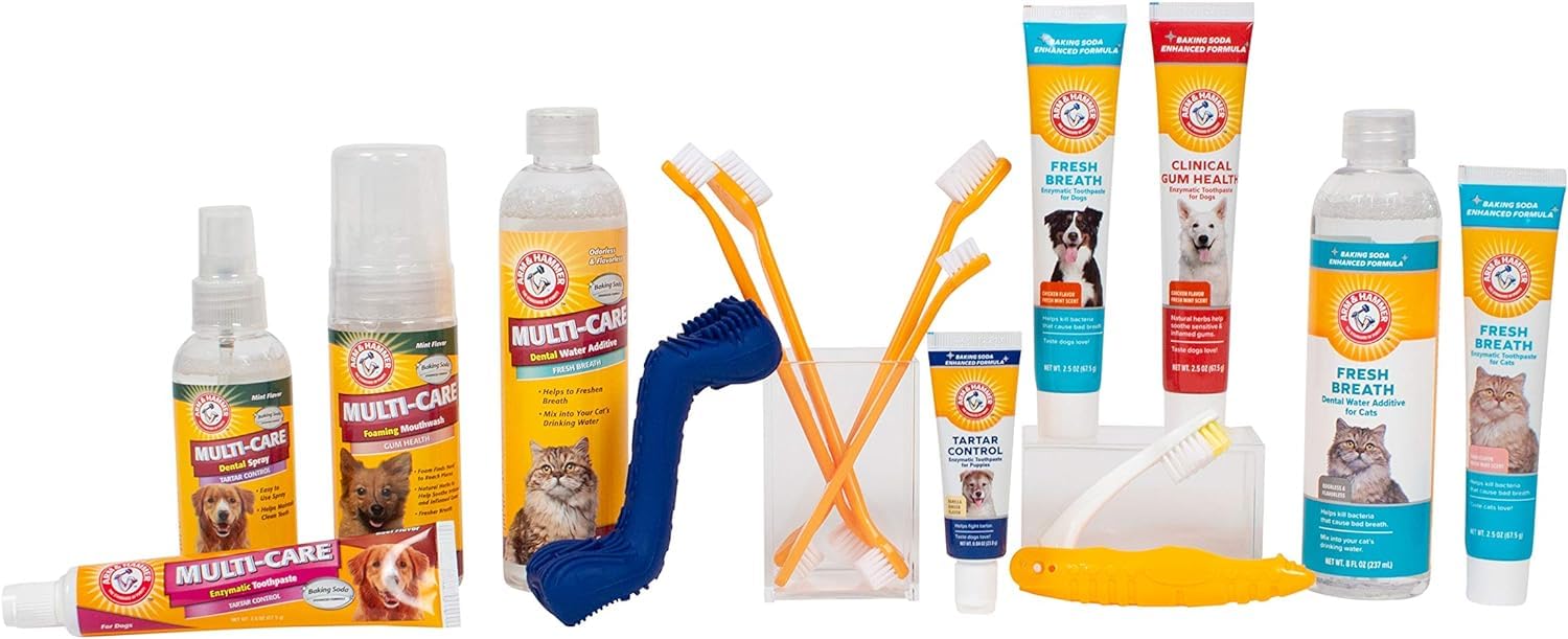 Arm and Hammer Pets two-pack box for convenient at-home routine