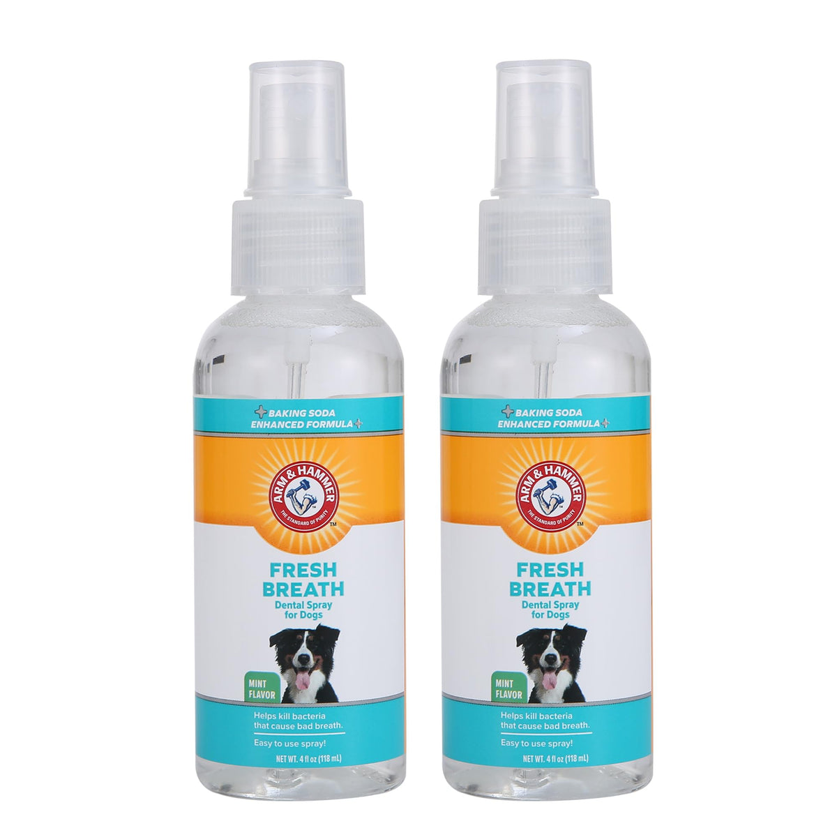 Arm and Hammer for Pets dog oral care spray bottle for daily brushless use