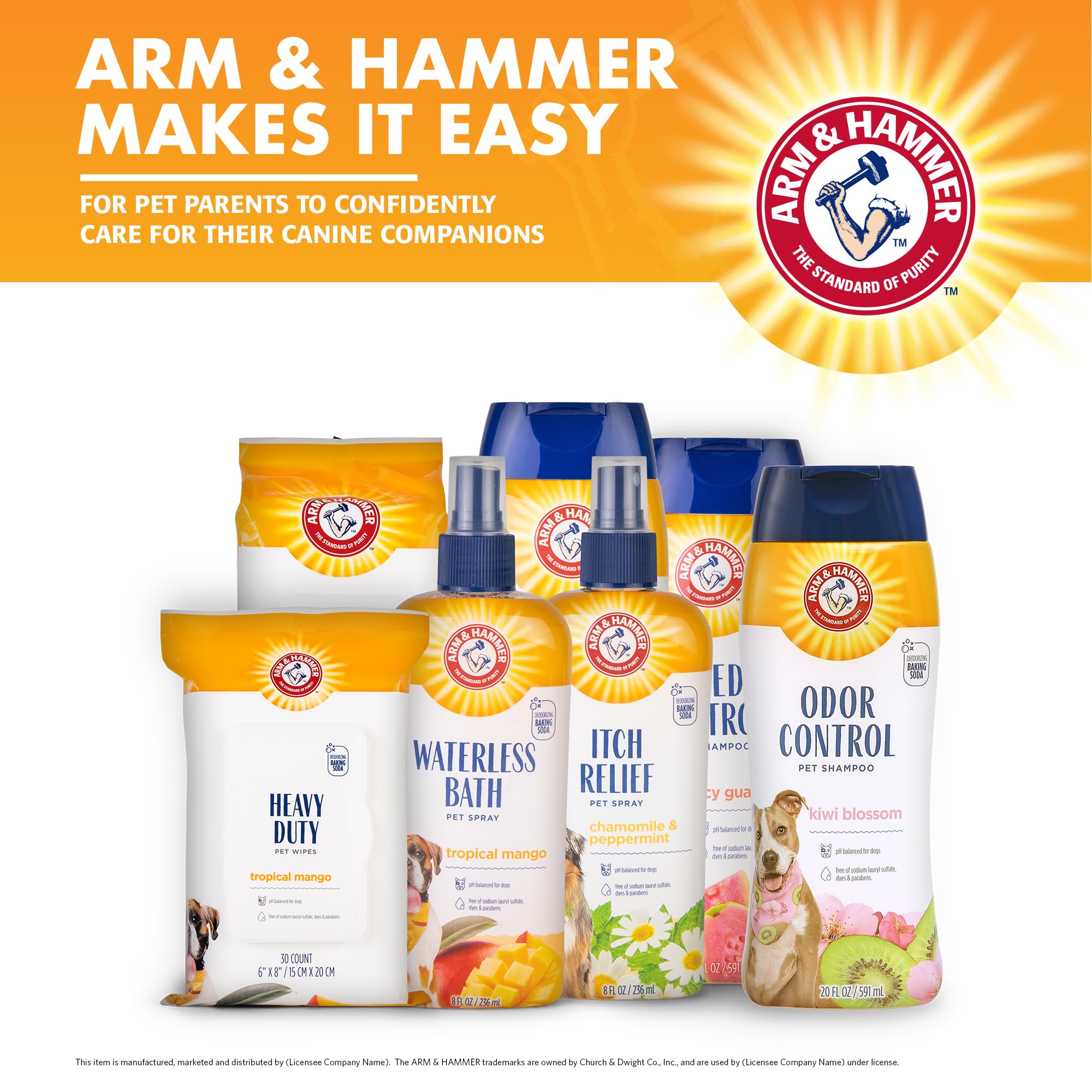 Arm & Hammer for Pets supports multi-dog households with routine use.