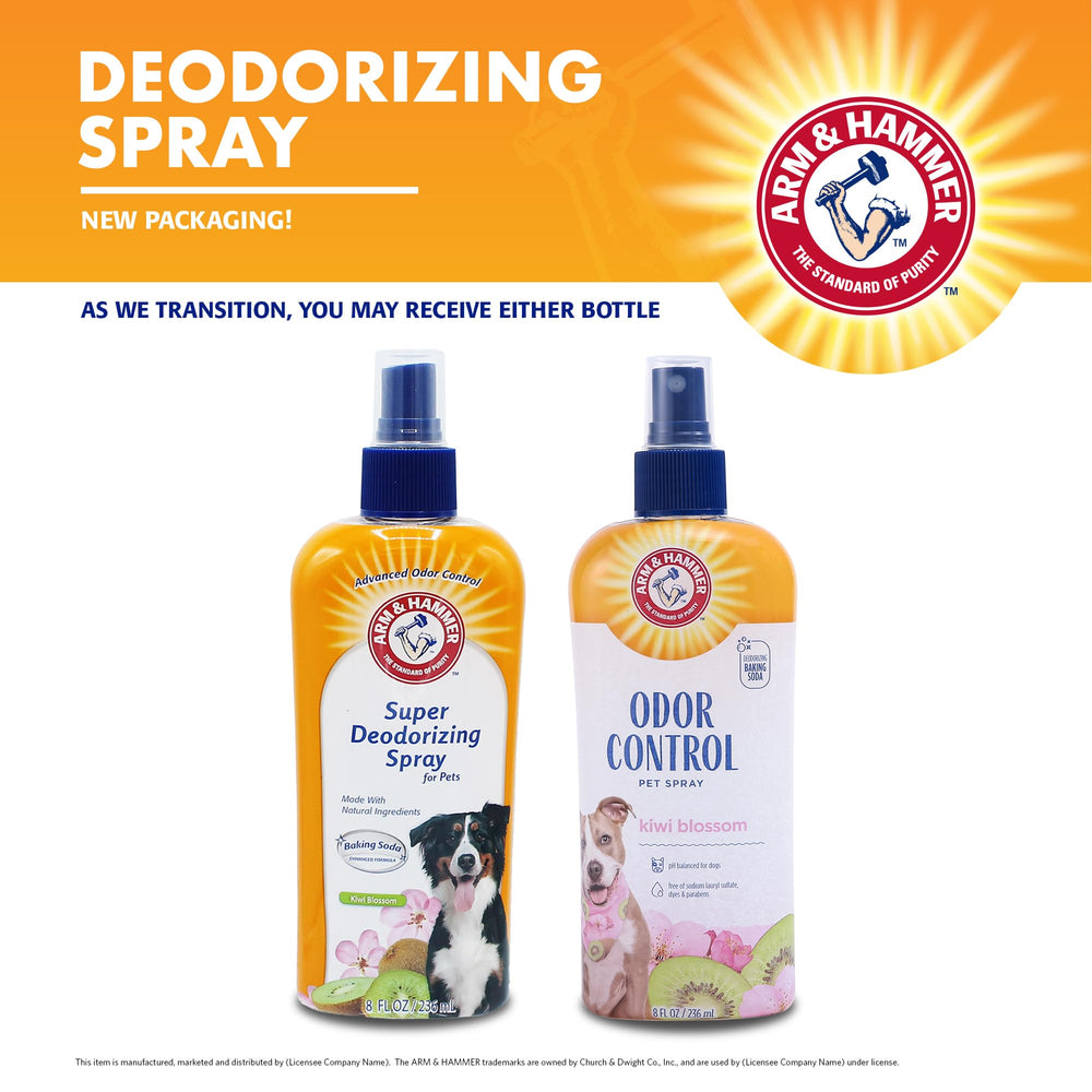 Arm & Hammer for Pets pH-balanced formula for gentle dog care.