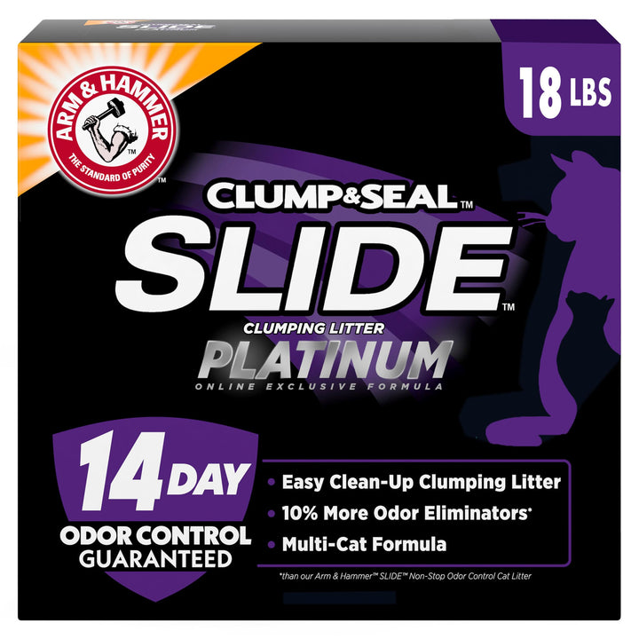Arm and Hammer Slide EZ Clean technology shown for easy cleanup.