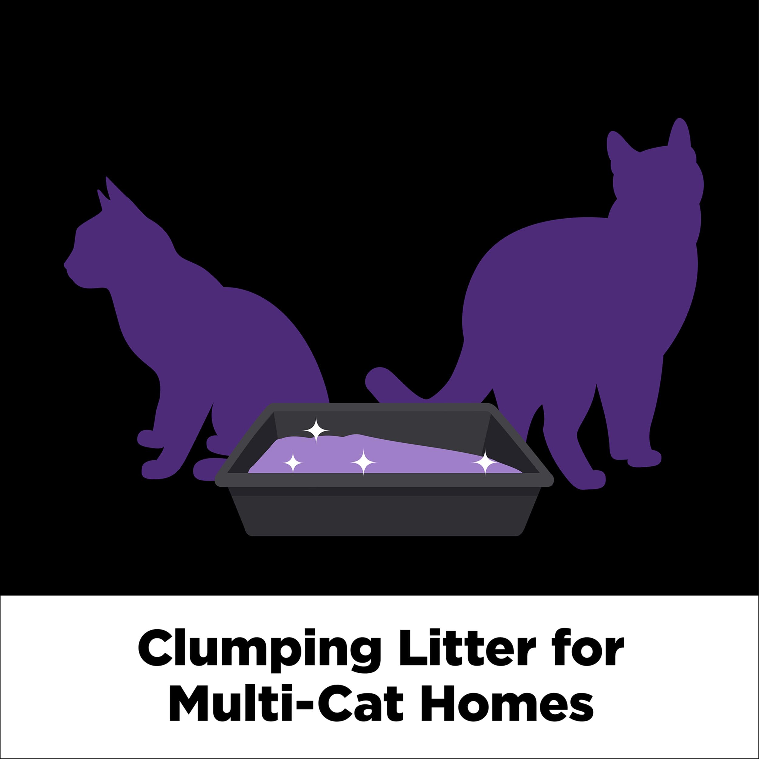arm & hammer slide platinum multi-cat formula traps odors quickly.