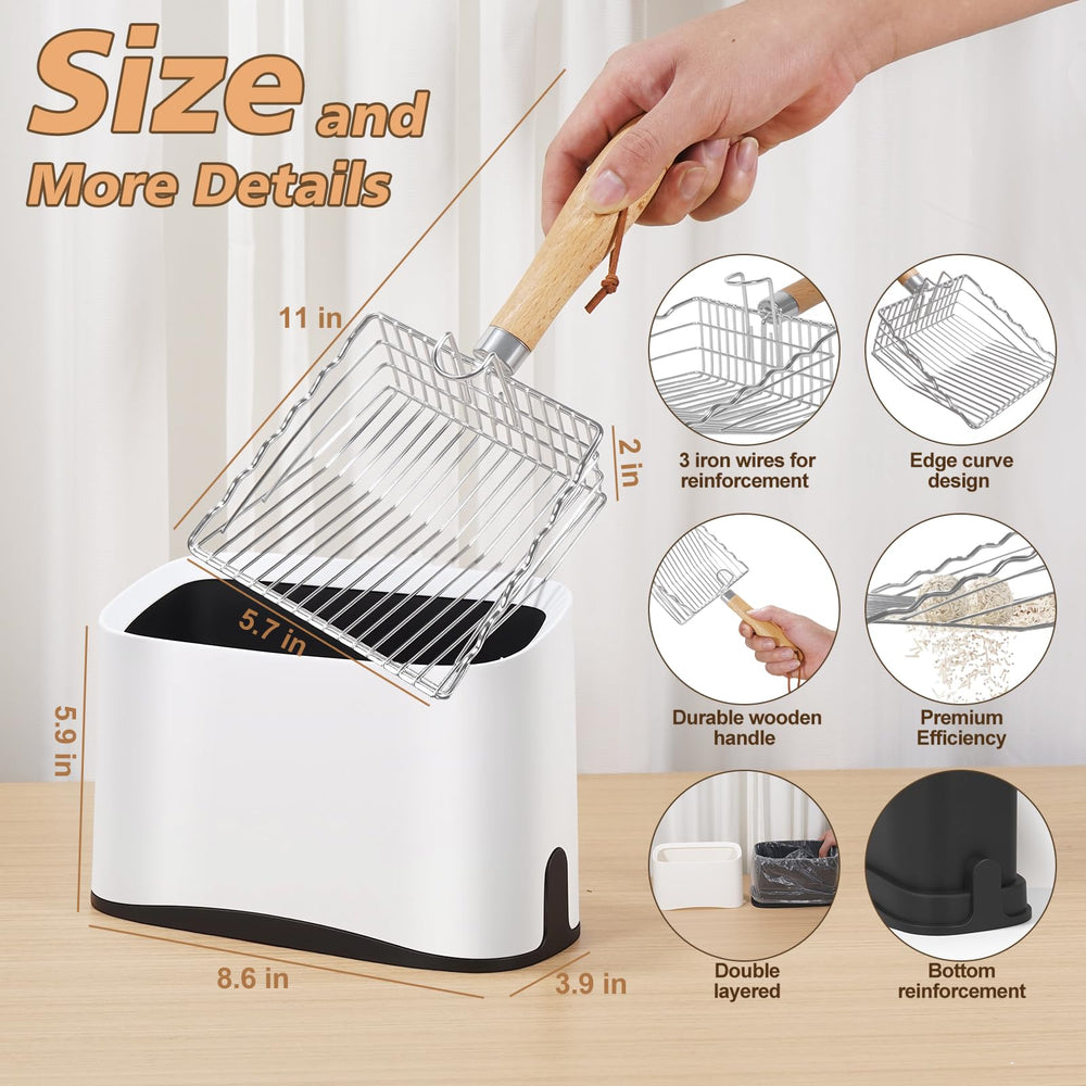 ARMLULU bin doubles as a simple desktop trash bin