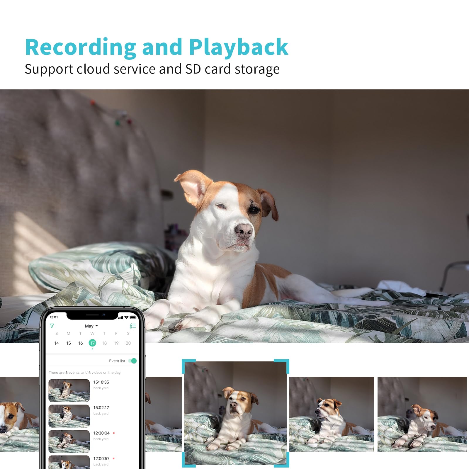 Armorcope local SD storage supports up to 128GB for private recordings