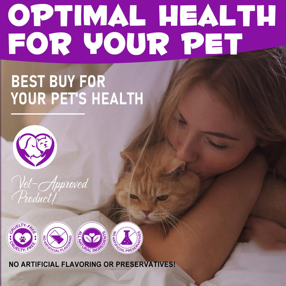 ARMOYA Cat Melatonin label highlights natural ingredients.