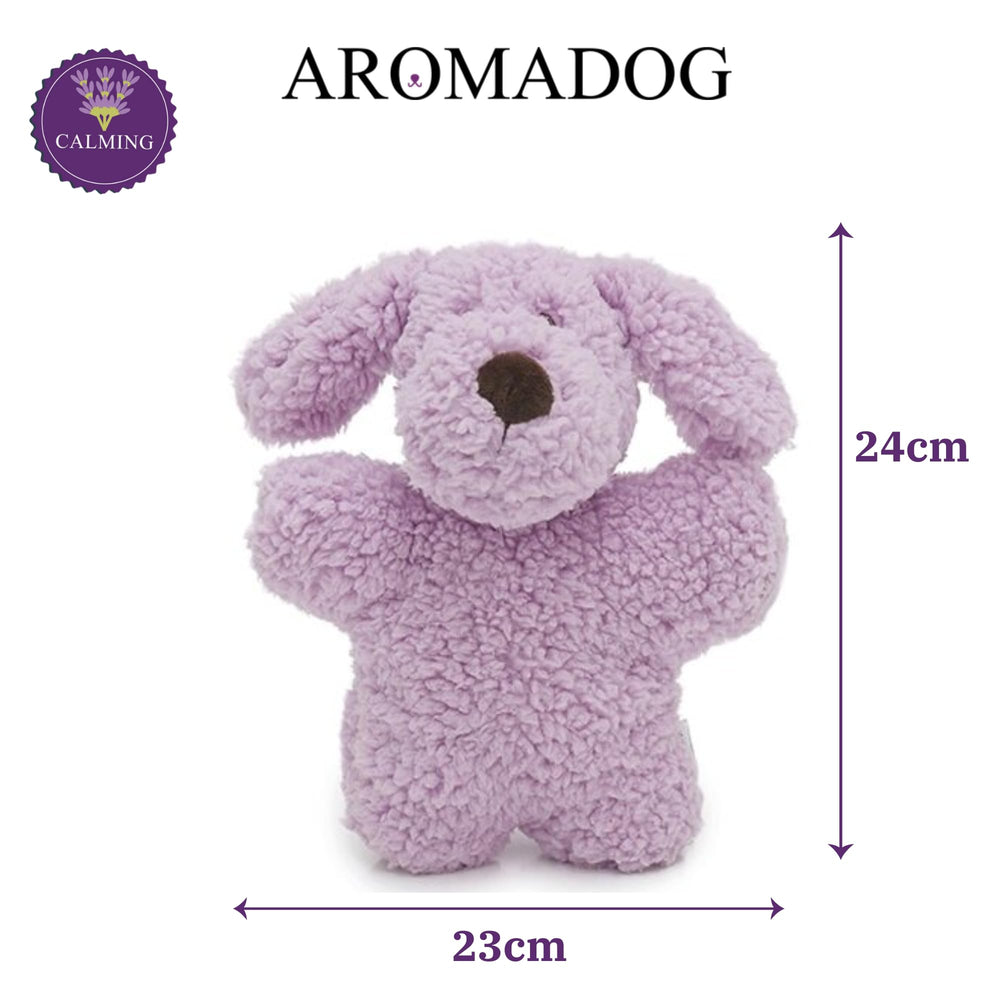 Dog resting after play with Aromadog lavender scent