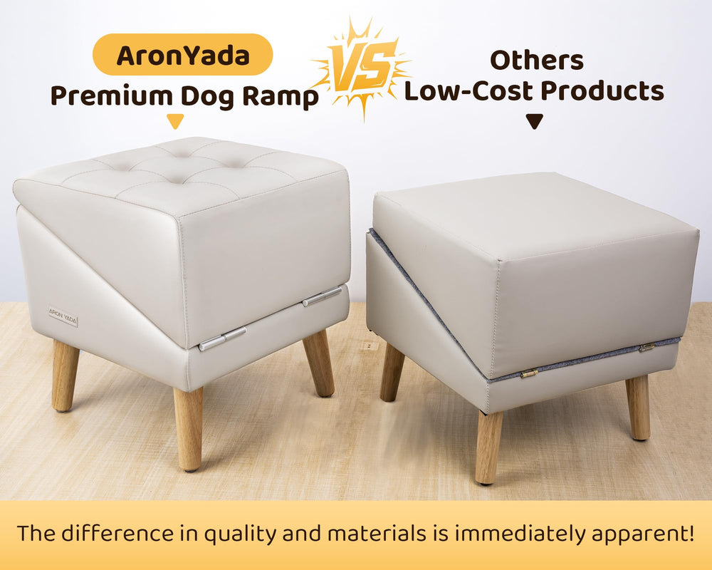 AronYada Dog Stairs easy setup no-tools for quick pet access.