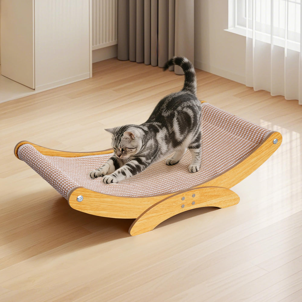AROPEME odorless sisal and natural fibers for a calmer introduction.