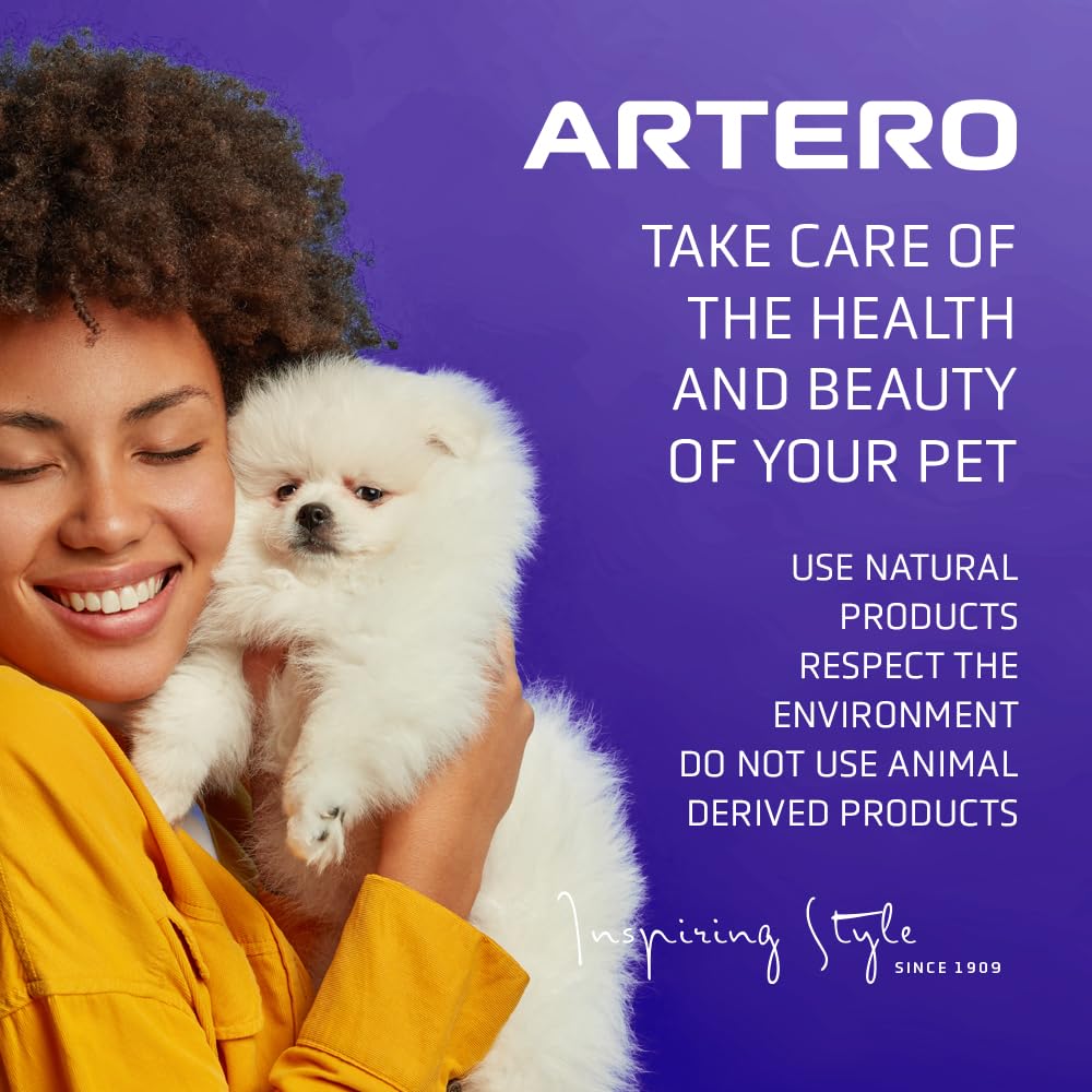 Artero Blanc product packaging and bottle design for coat care