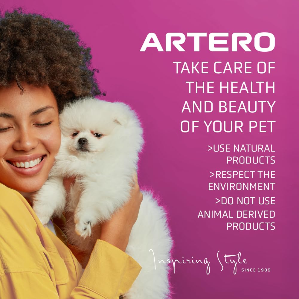 Artero Flash Shine offers a salon-quality finish suitable for professional grooming results at home.