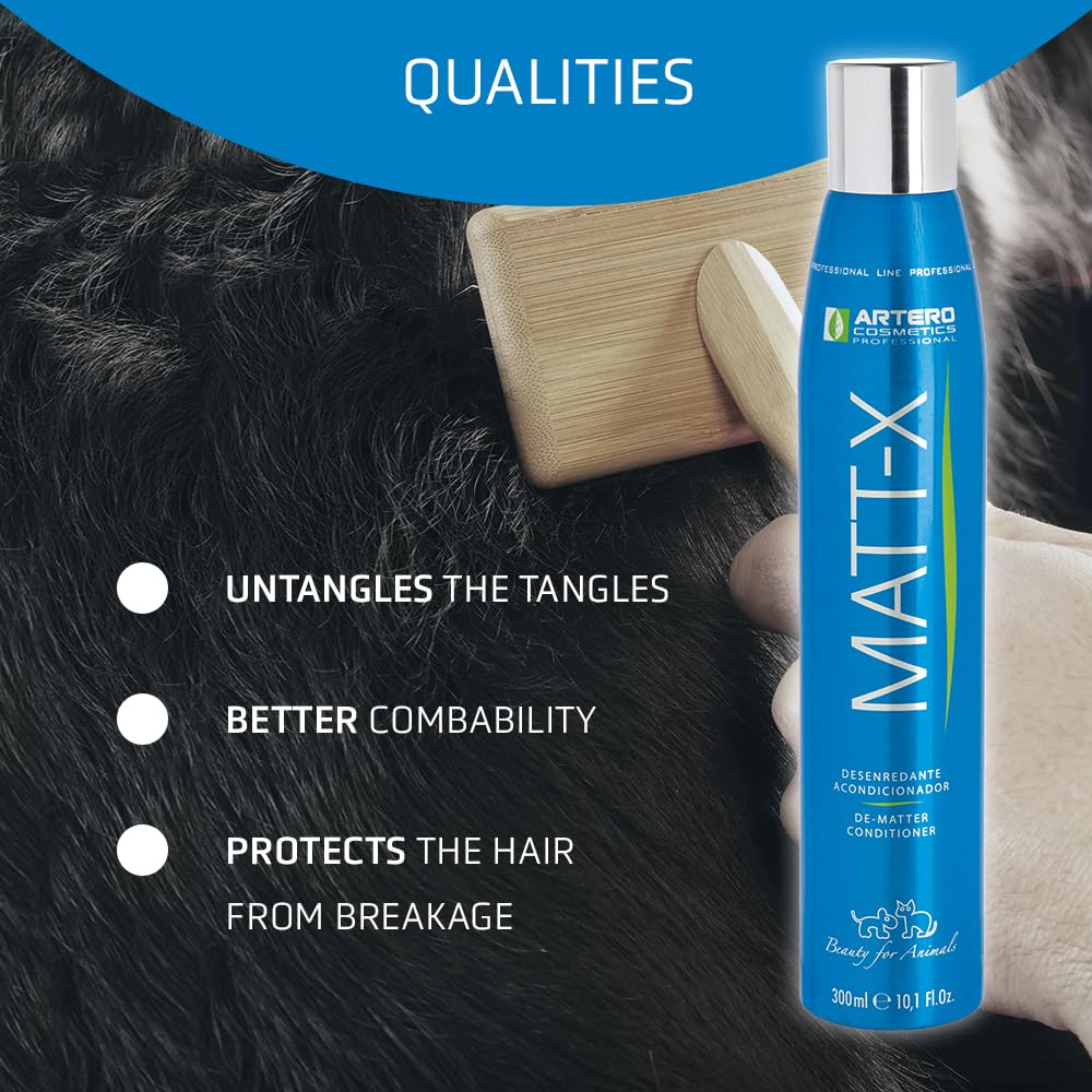 No-rinse use on dry or wet fur for convenient grooming.