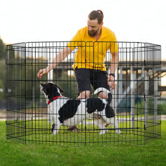 Artmalle foldable dog pen quick setup for travel.