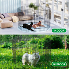 Artmalle indoor outdoor playpen rust-protective and water-friendly.