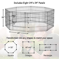 Artmalle Puppy Playpen small-animals-use showcases versatile enclosure for dogs and small pets.