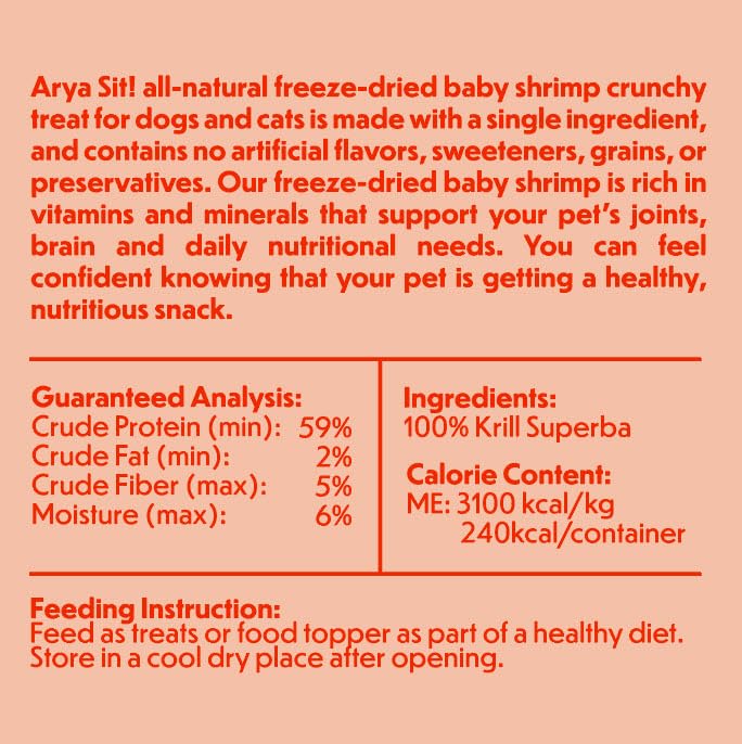 Arya Sit! portable jar keeps freeze-dried treats fresh for park visits and road trips