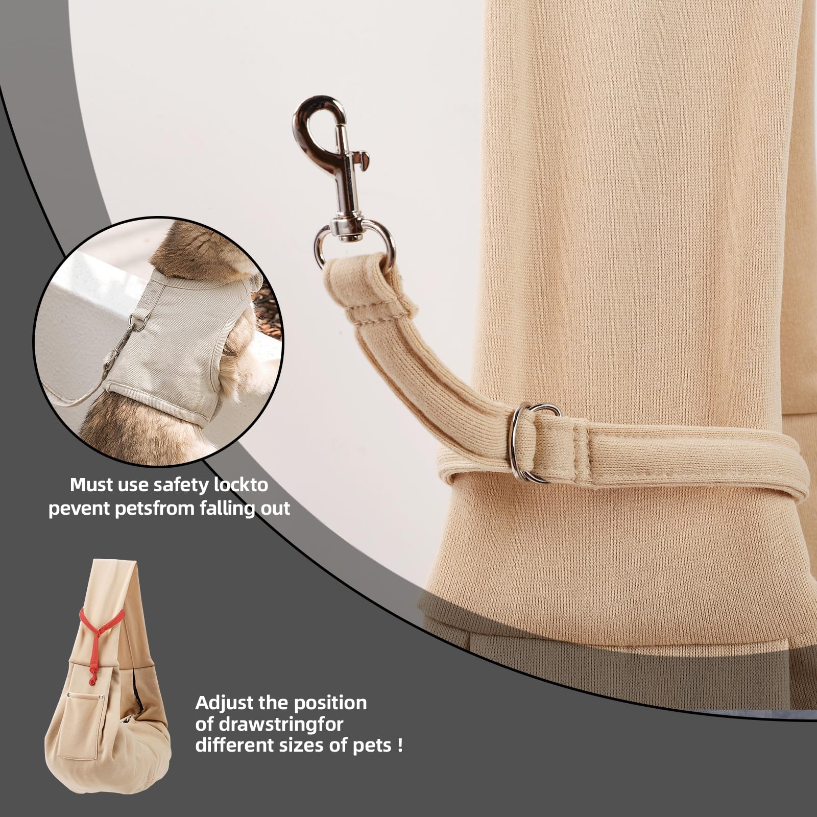 ARZQUT adjustable shoulder strap 15 inches for easy wear