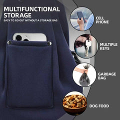 ARZQUT carrier sling made of soft breathable cotton for pet comfort