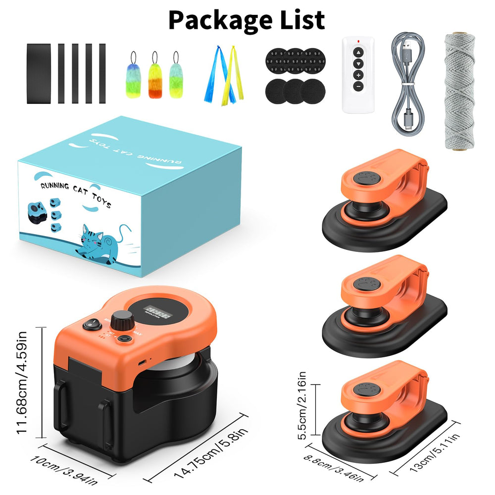 AsFrost ABS-safe cat toy body providing durability with smooth surfaces.