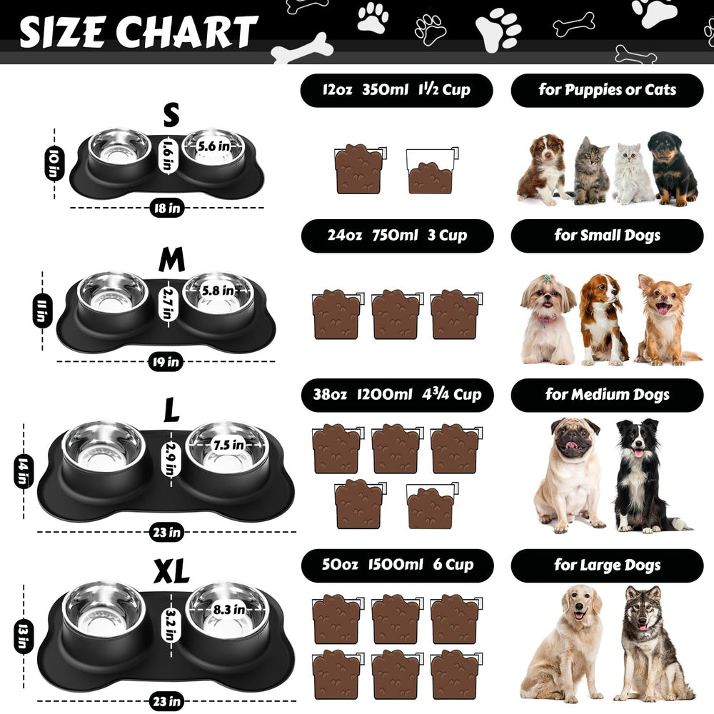 AsFrost small 12oz bowls ideal for tiny dogs or puppies