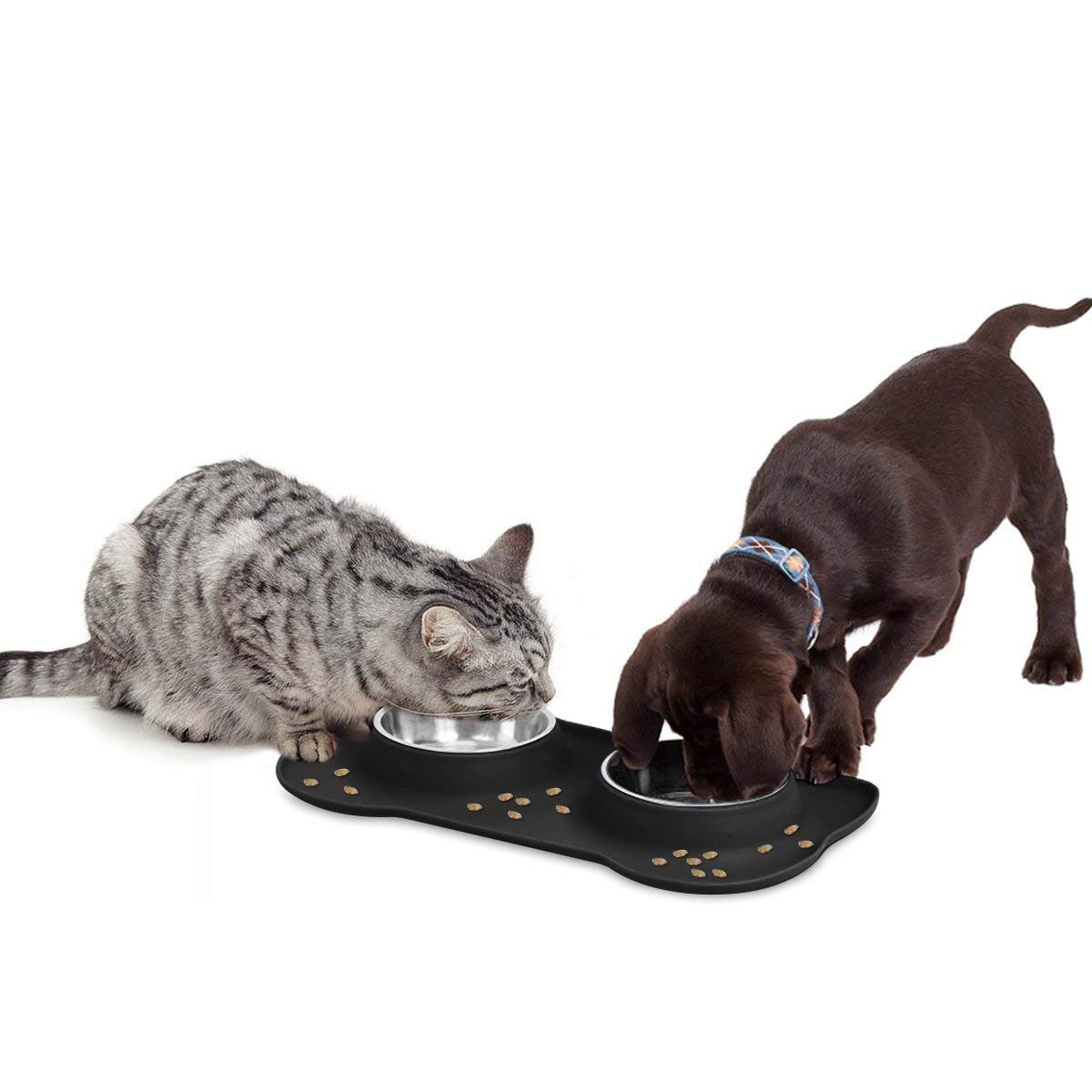 AsFrost XL 50oz bowls set for large breeds or multiple meals