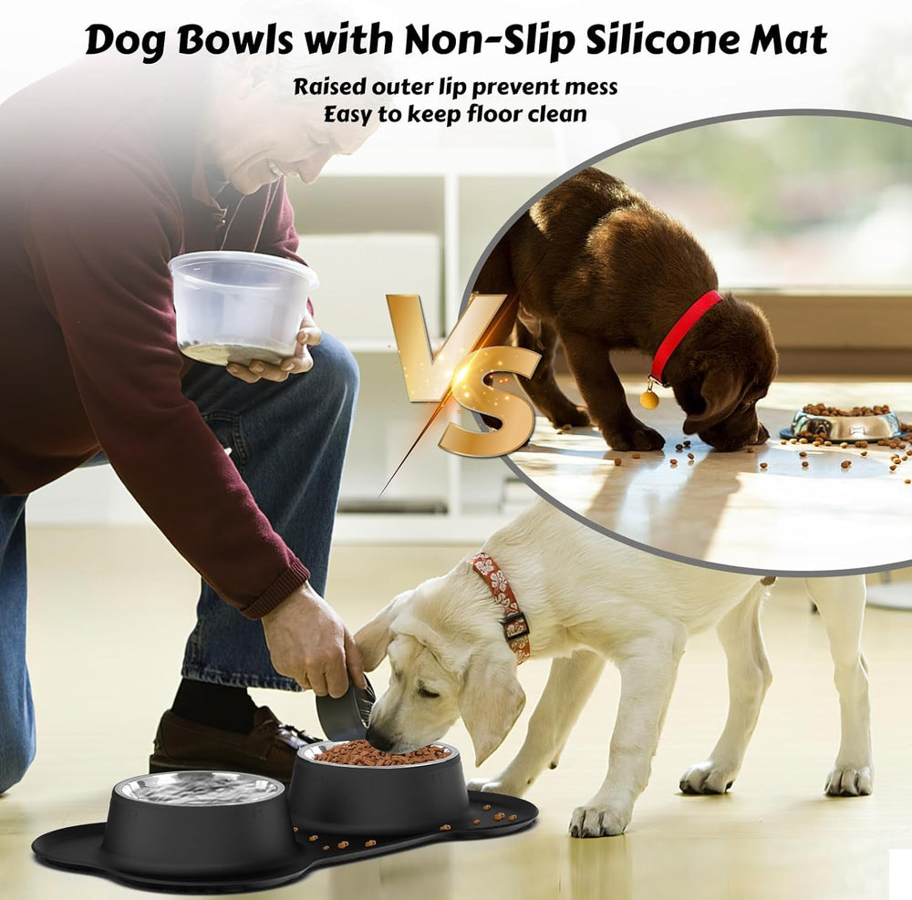 AsFrost large-capacity dog bowls for big dogs