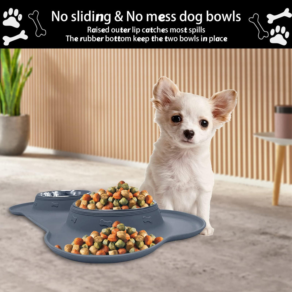 AsFrost rust-resistant stainless steel bowls and dishwasher-safe design