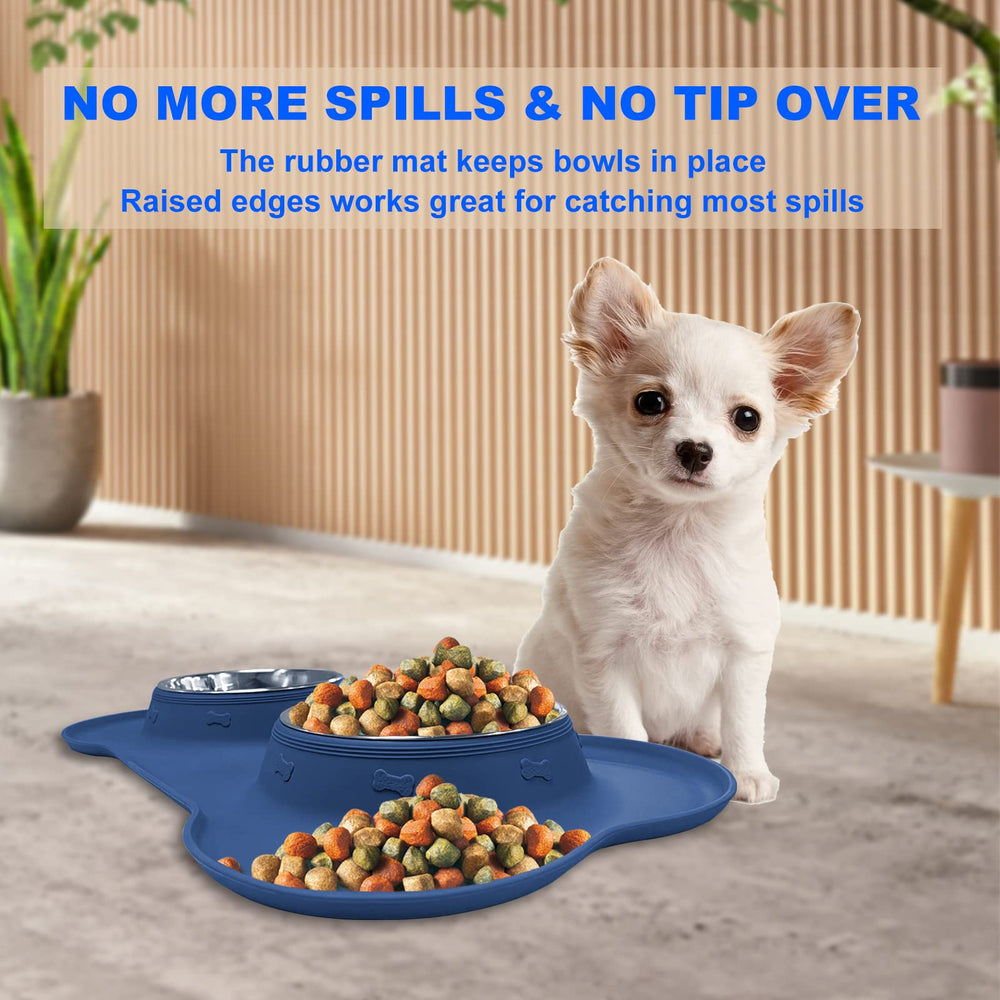 AsFrost rust-resistant stainless steel bowls are easy to clean