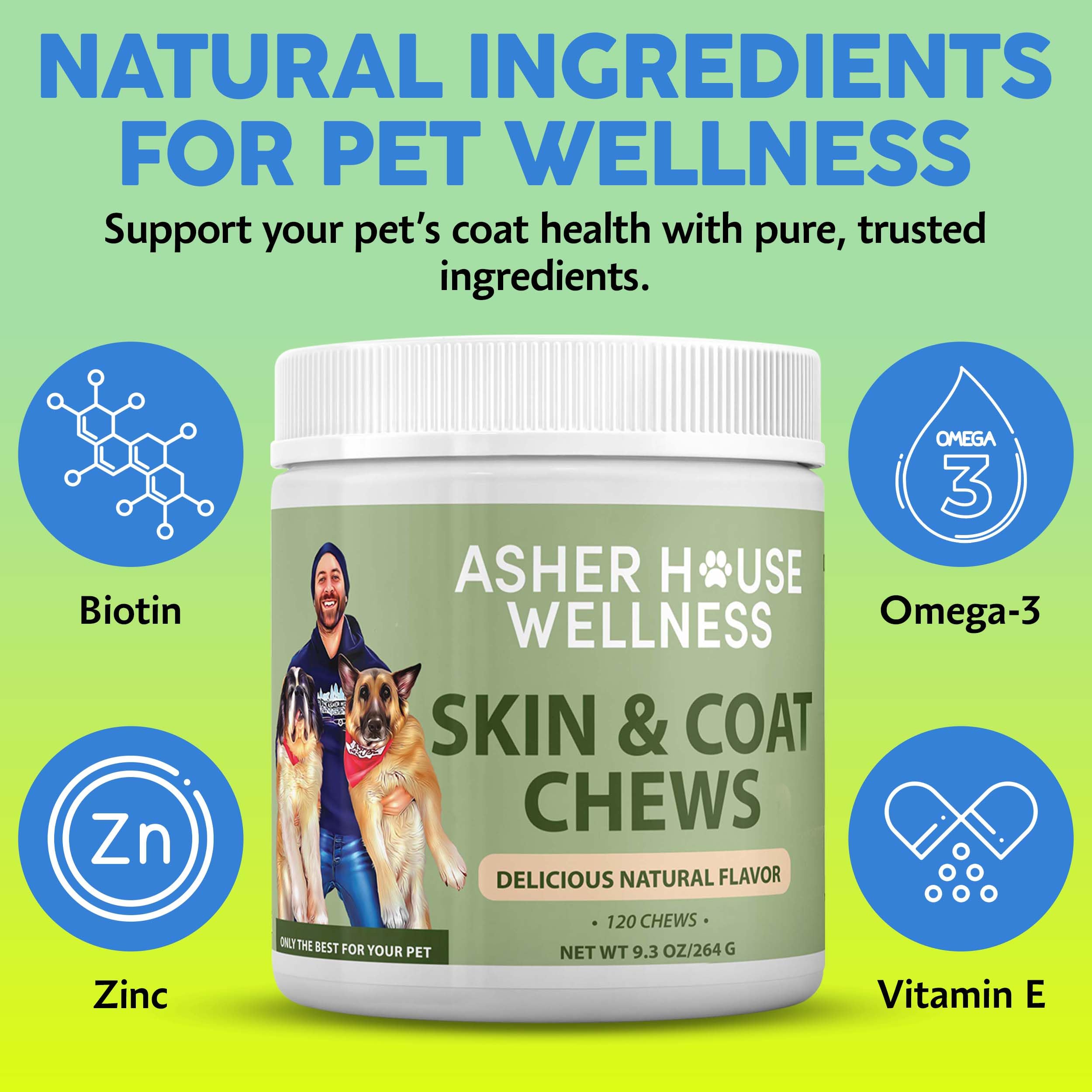 Asher House Wellness omega fatty acids support healthy skin barrier