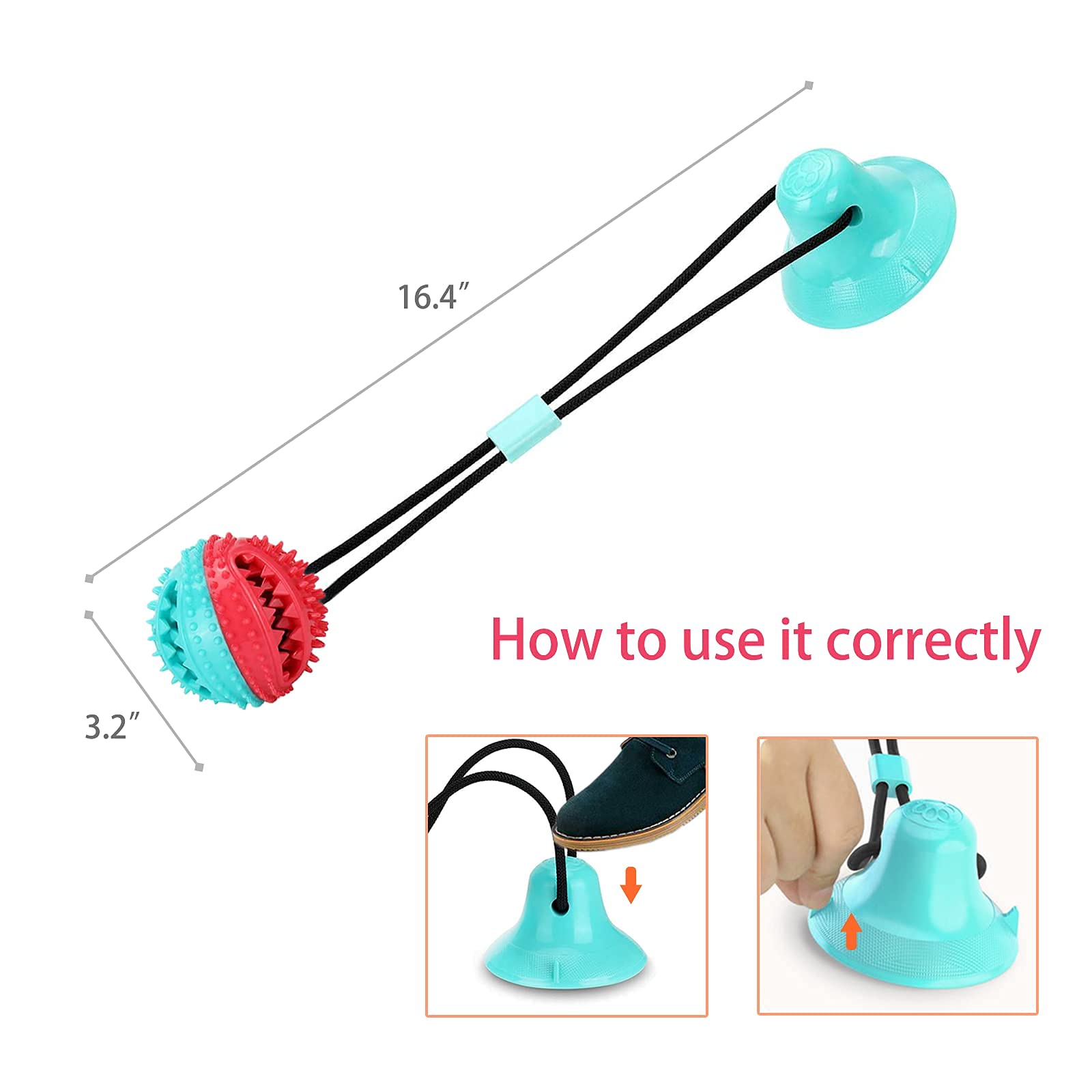 Askhald durable non-toxic dog chew toy withstands aggressive chewers
