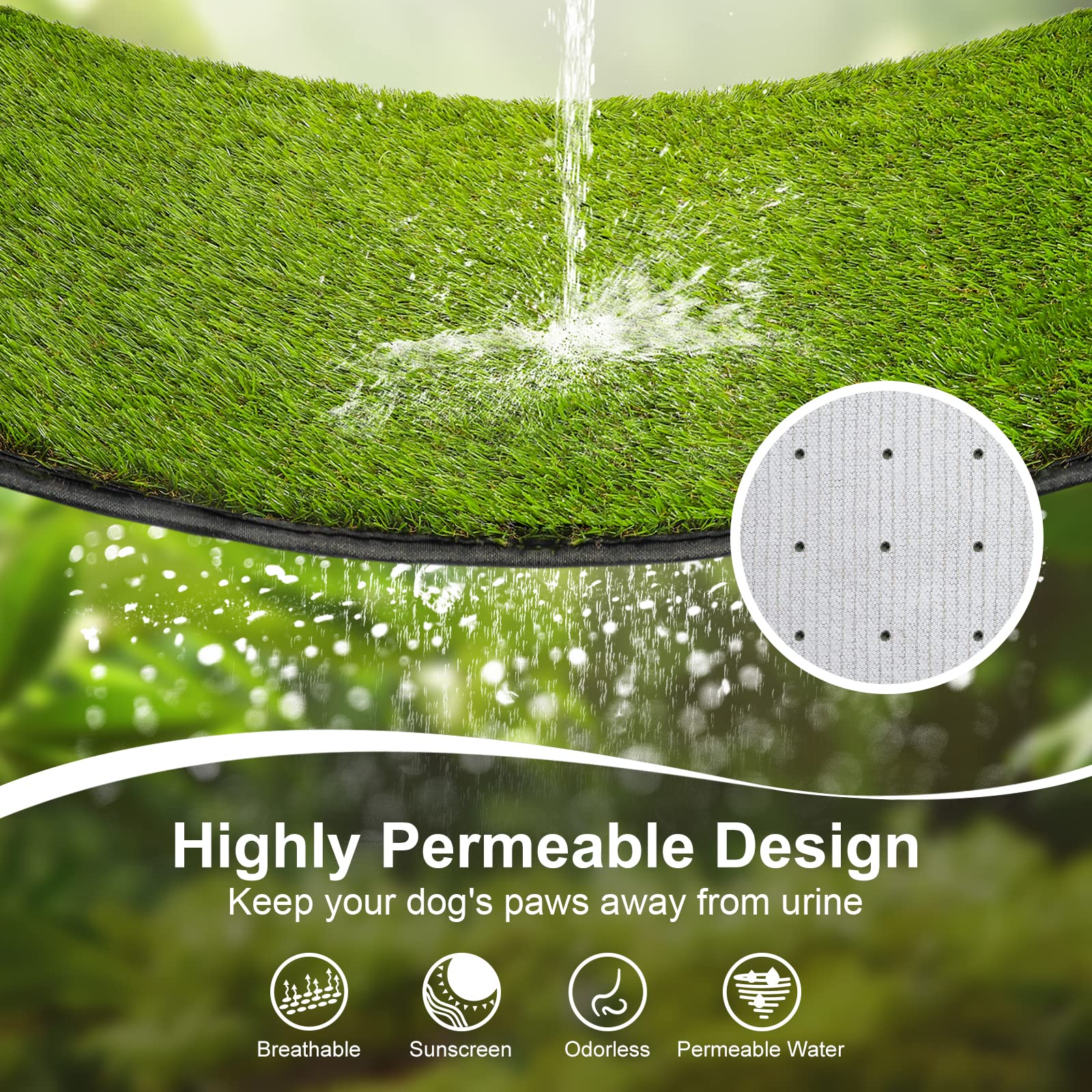 ASKIZ easy-clean potty for quick removal and cleanup after use.
