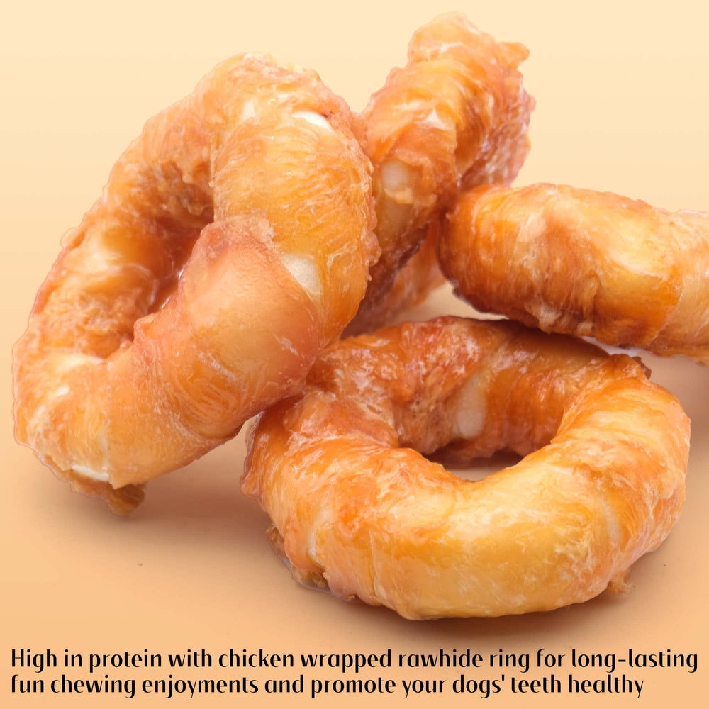 ASMPET protein-rich treats, chicken and duck flavor, tasty reward.